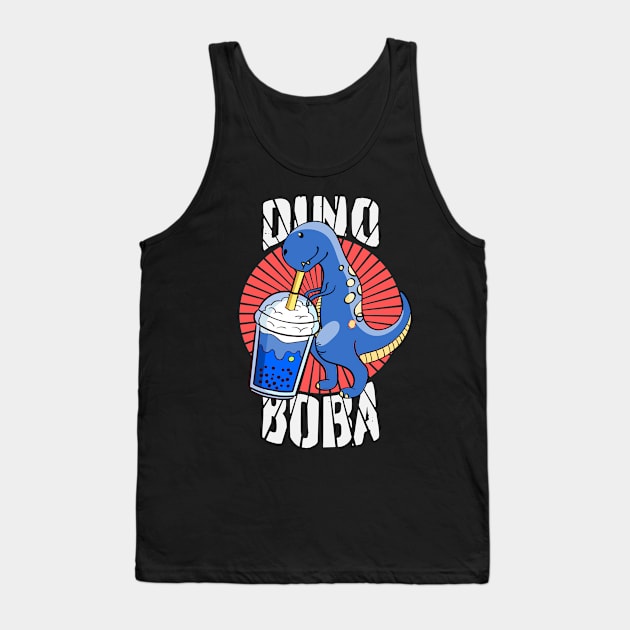 DINO BOBA Tank Top by NASMASHOP